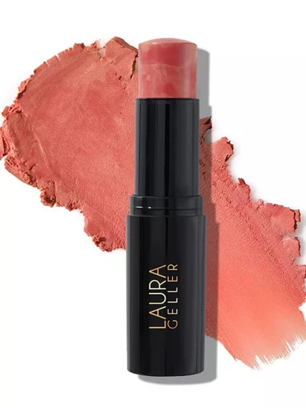 Laura Geller Italian Marble Blush Stick —Apricot Spritz